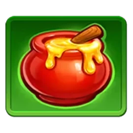 Honey Pot symbol from the Beez turn Wild paytable