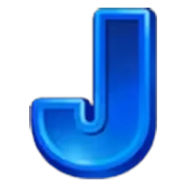 Blue J card symbol