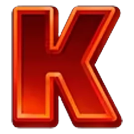 Red K card symbol